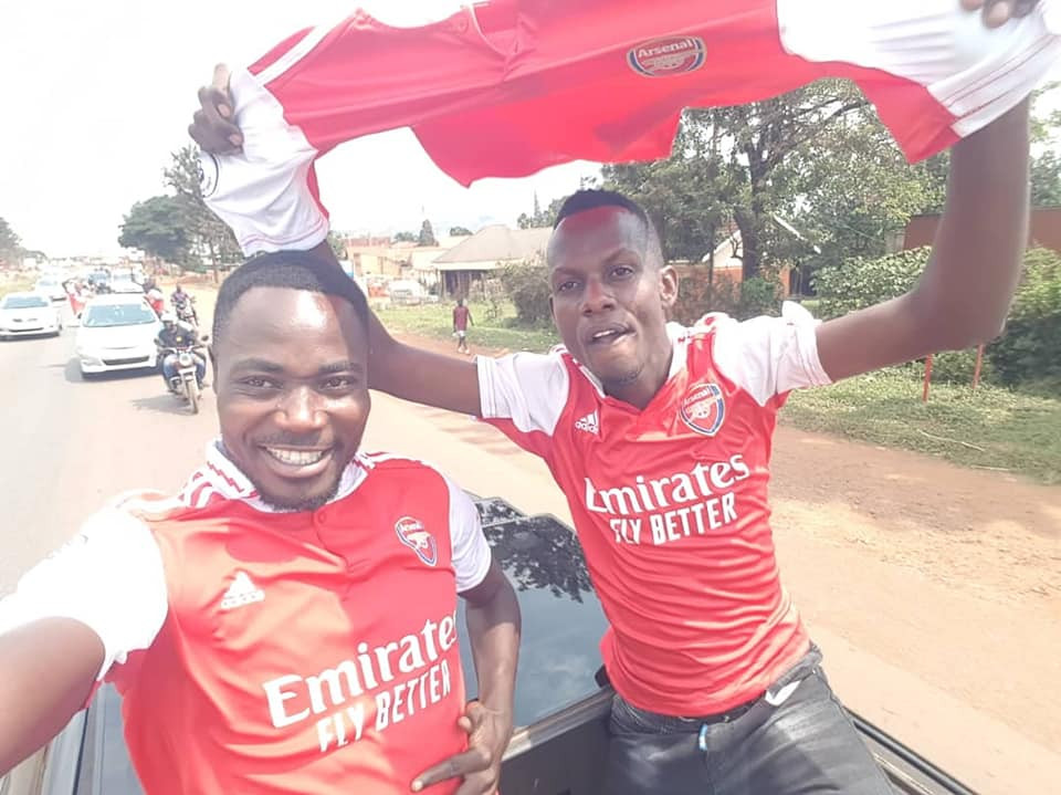 Jubilant Arsenal fans arrested in Uganda for holding