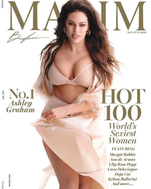 Ashley Graham crowned sexiest woman in the world