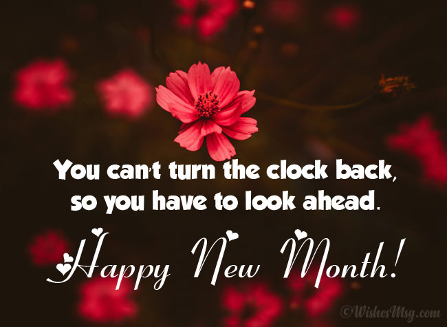 Happy New Month Messages