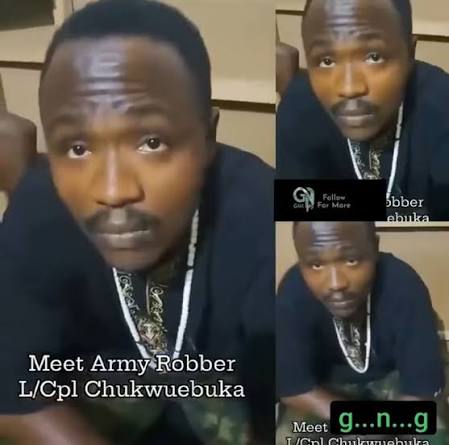 Serving Nigerian Soldier Arrested Over Alleged ₦4.9 Million Robbery in Abia