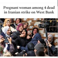 Iranian Missile Strike in West Bank Kills Pregnant Woman and Two Others