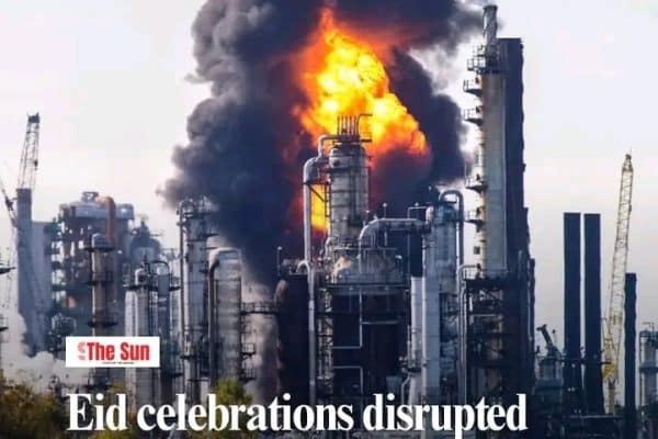Eid Festivities Disrupted After Iran-Linked Drone Strike Hits Kuwait Oil Facility