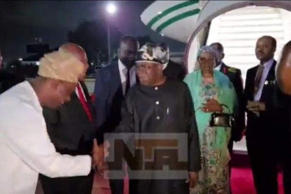 Bola Ahmed Tinubu Returns From UK Visit, Set To Observe Sallah In Lagos