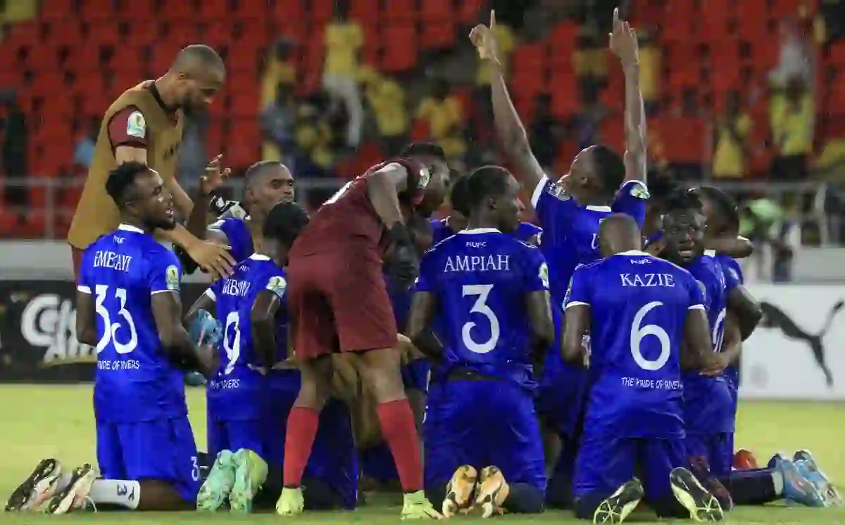 Rivers United Maintain NPFL Lead With Victory Over Bendel Insurance As Rangers Hammer Remo Stars