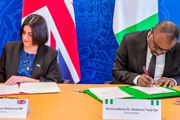 Nigeria, UK Sign Deal on Repatriation of Deportees, Failed Asylum Seekers